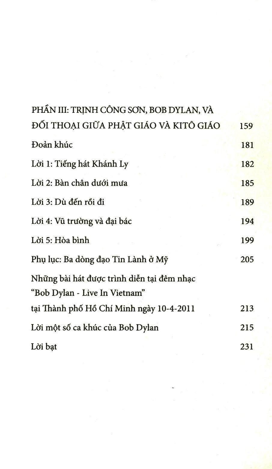 Trịnh Công Sơn Và Bob Dylan
