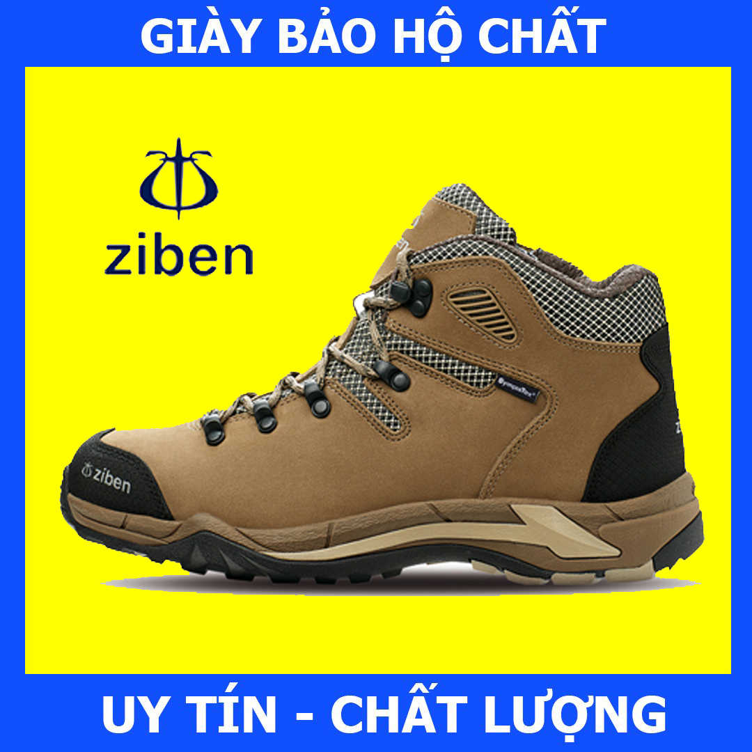 Giày Bảo Hộ Hàn Quốc Ziben 186, Chống Dập Ngón, Chống Đâm Xuyên, Chống Trơn Trượt