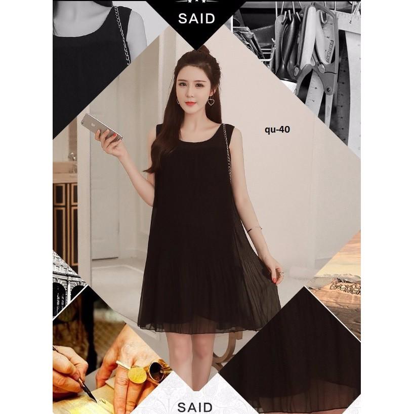 DRESS57QU ĐẦM VOAN SUÔNG CAO CẤP