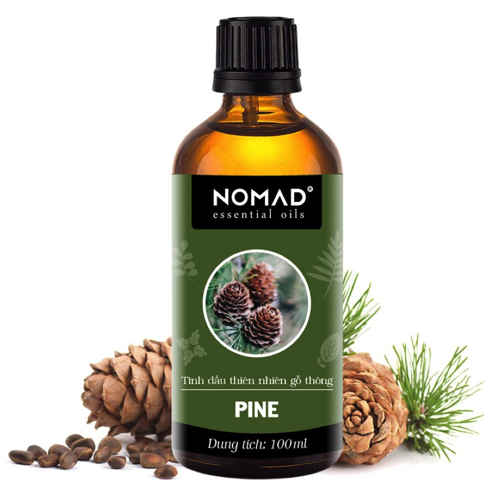 Tinh Dầu Thiên Nhiên Hương Gỗ Thông Nomad Essential Oils Pine 10ml