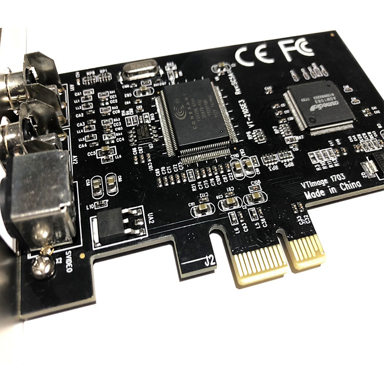 Card PCI-E PCI Express To SVHS AV S-Video