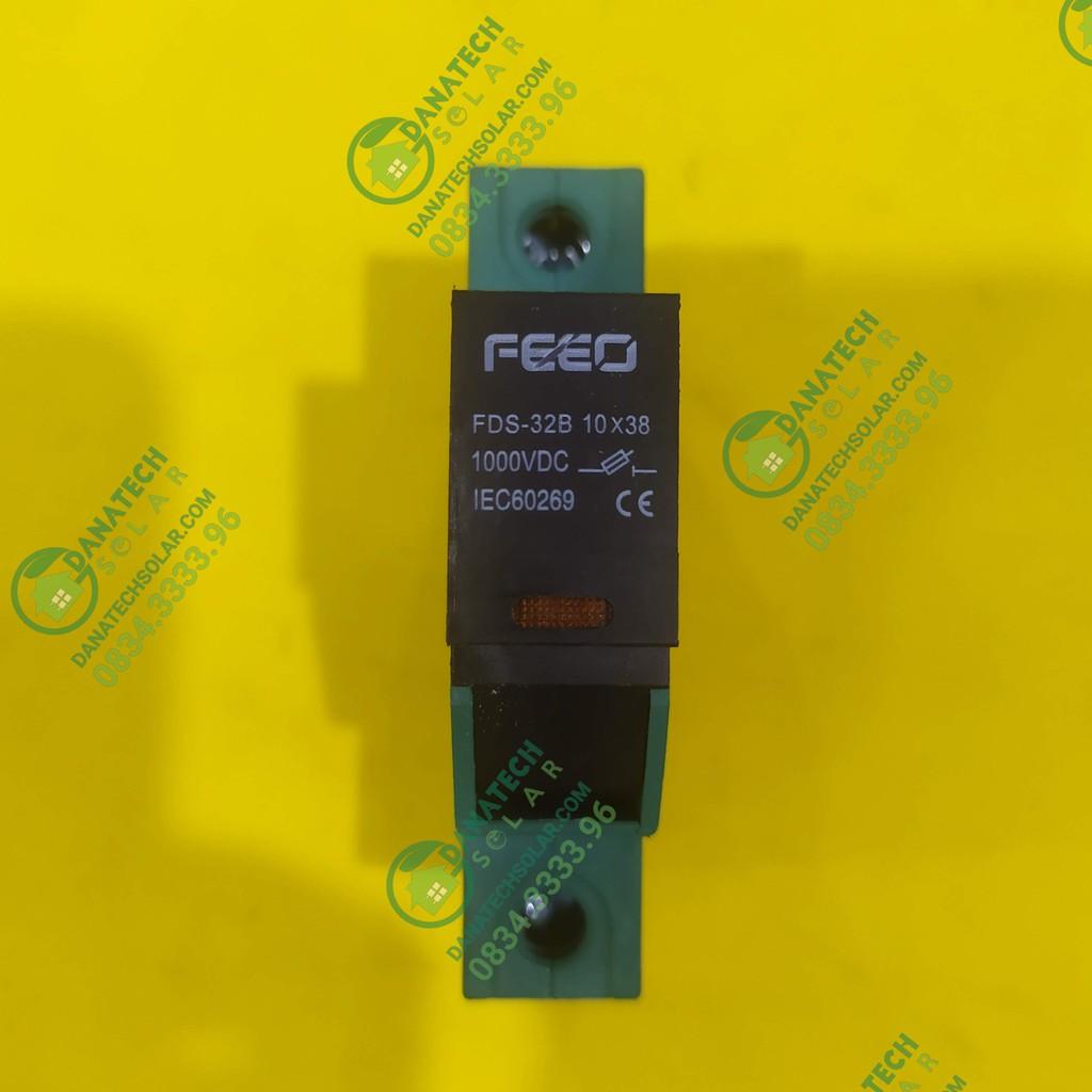 Bộ cầu chì DC FEEO FDS-32B 32A 1000VDC