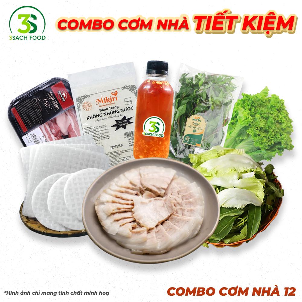 Combo Bánh Tráng Cuốn Thịt - Cơm Nhà 12