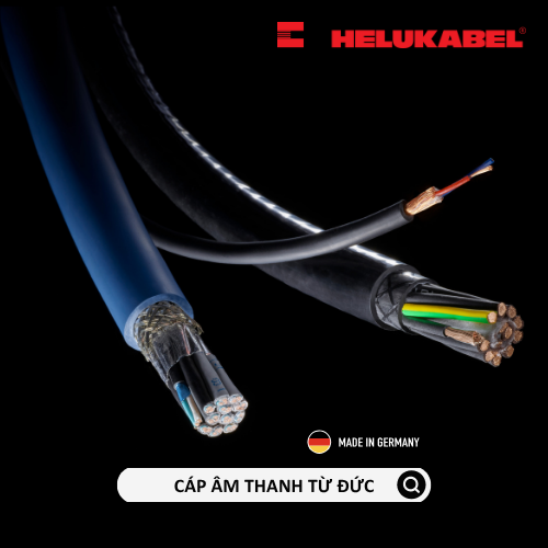 Dây cáp âm thanh HELUKABEL HELUSOUND 400 Lautsprecherkabel | Black | 2 x 2.5 mm²