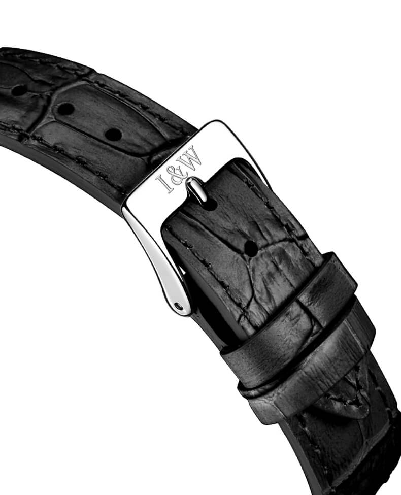 Đồng hồ nữ chính hãng I&amp;W CARNIVAL IW632L-1 Kính sapphire ,chống xước ,Chống nước 30m ,Bảo hành 24 tháng,Máy điện tử(Pin),dây da cao cấp, thiết kế đơn giản dễ đeo
