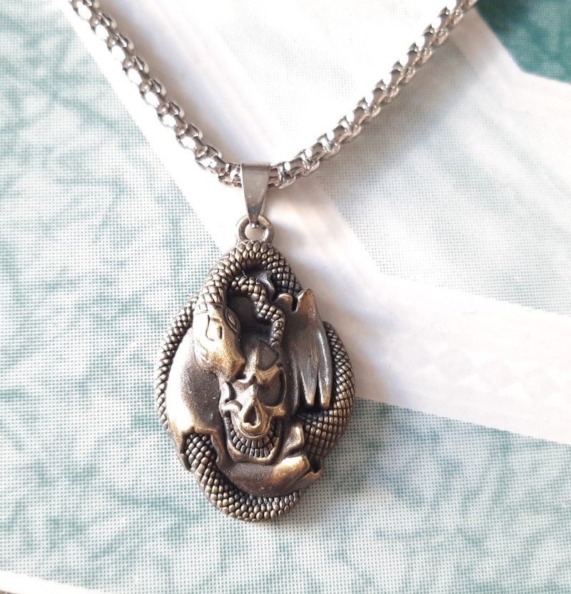 Dây chuyền nam RẮN THẦN ĐẸP