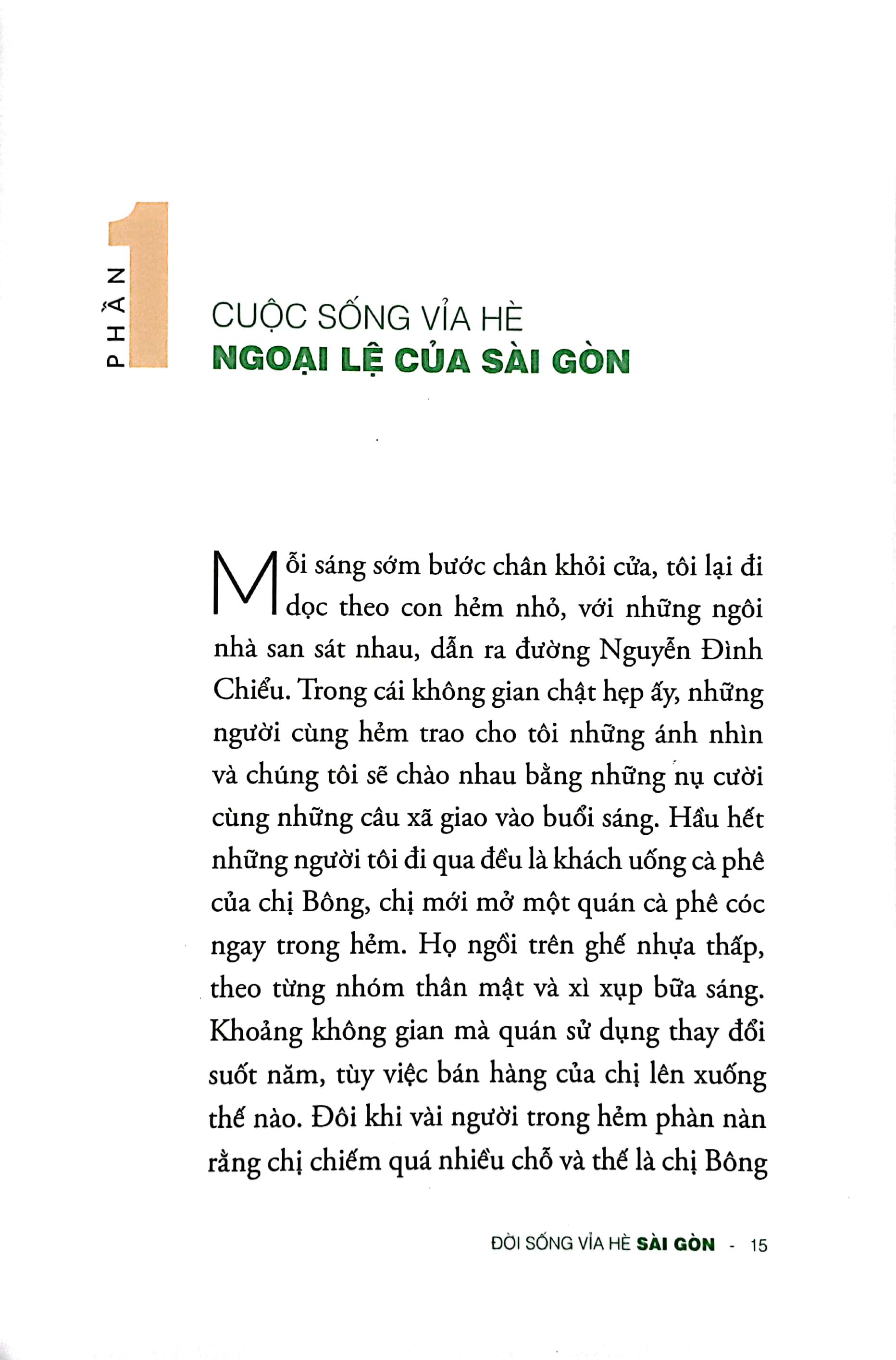 Đời Sống Vỉa Hè Sài Gòn