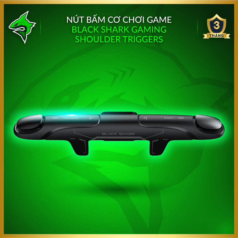 [Hàng Nhập Khẩu] Nút Bấm Cơ Chơi Game Liền Khối Xiaomi Black Shark Gaming Shoulder Triggers 【Omron Micro Switch ◆ Kim loại nhám cao cấp】