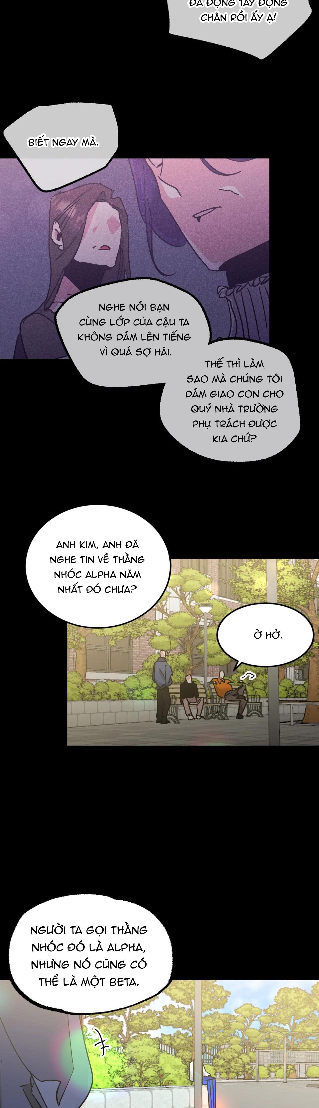 (abo) vũ trụ nơi em xuống chapter 1 6