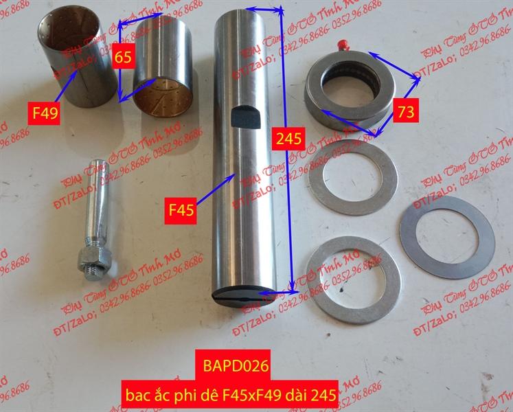 Bạc ắc phi dê F45xF49 dài 245