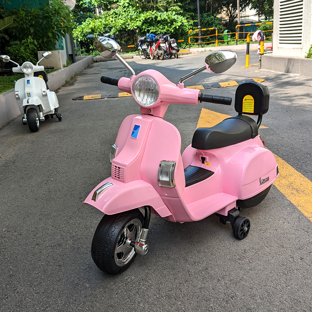 Xe máy điện kiểu Vespa 2 động cơ BABY PLAZA Q519