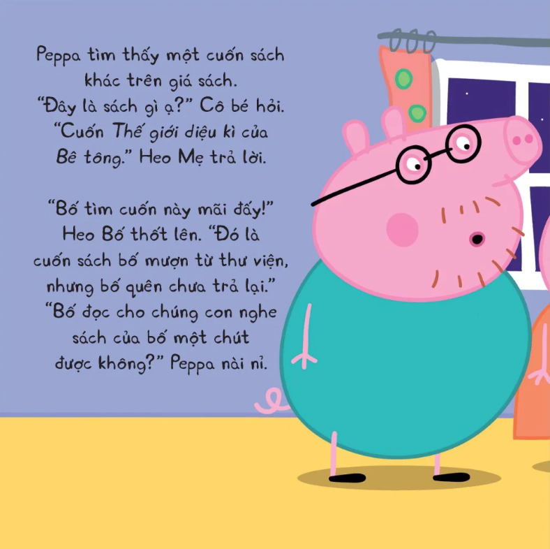 Thế giới của Peppa - Thư viện