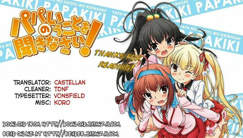 papa no iukoto o kikinasai! chapter 12 1