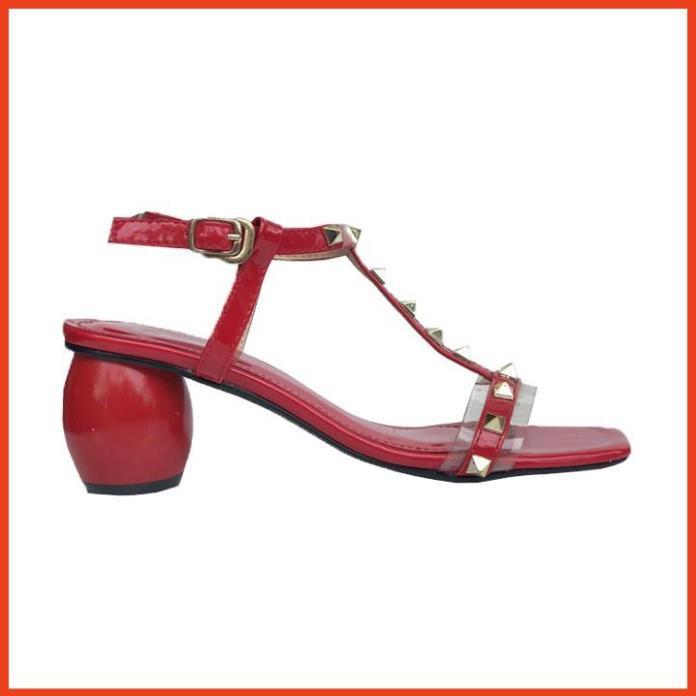 TLG Sandal cao gót nữ quai đính đá hot trend 2020 trẻ trung năng động 20742