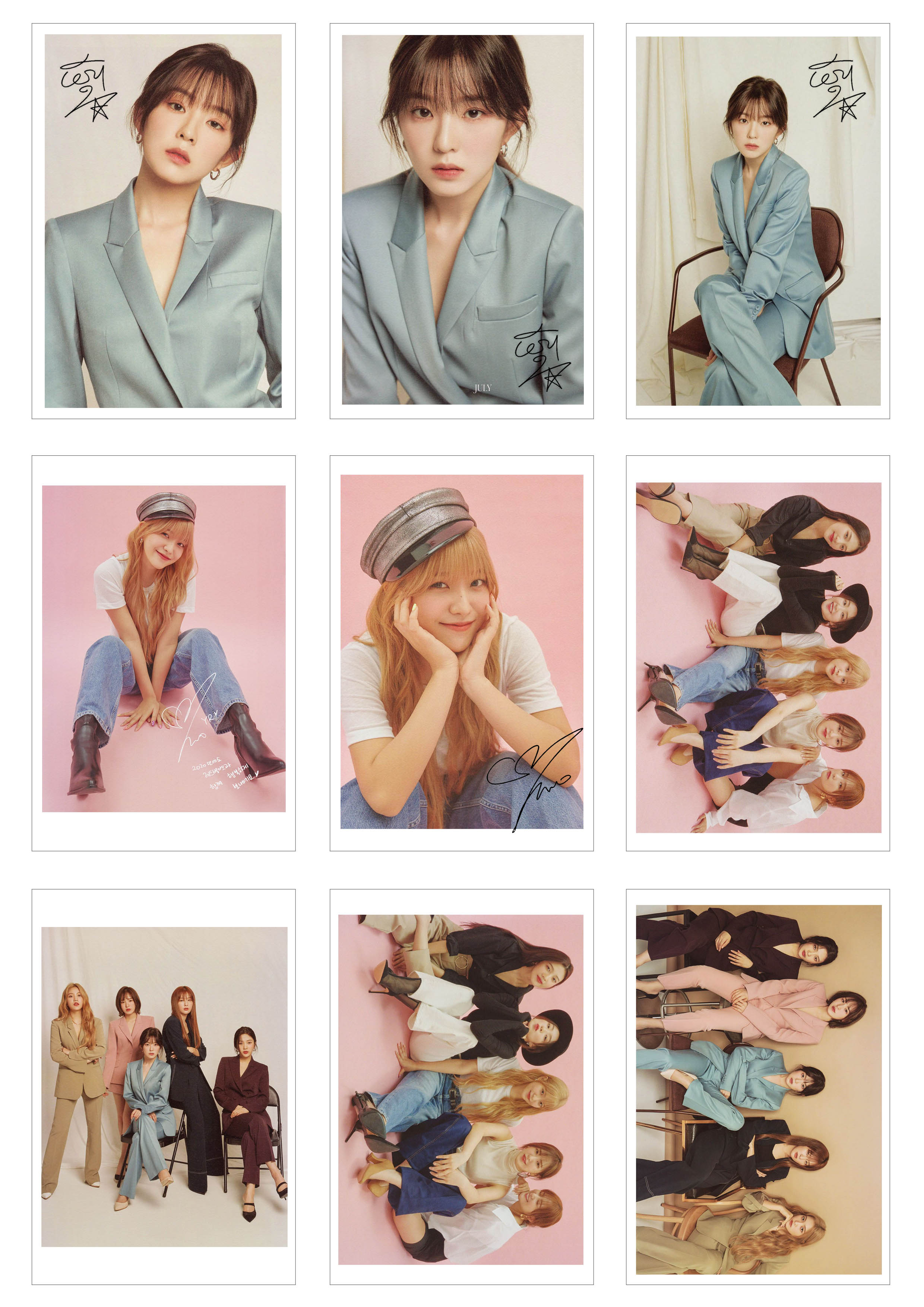 Lomo Card Ảnh RED VELVET - SEASON GREETING 2020 ( 36 ảnh)