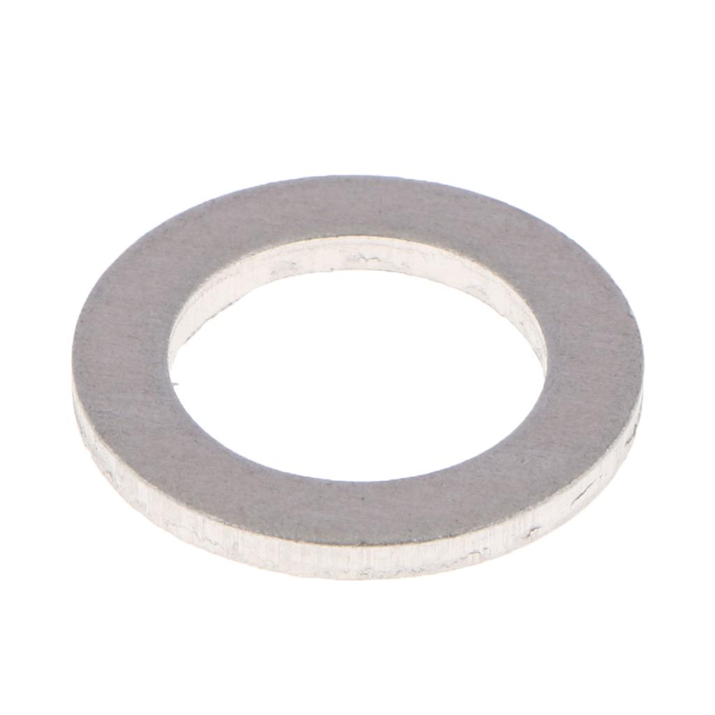 2x10 Pieces Metal Oil Drain Plug,  Washer Seals for Silberura