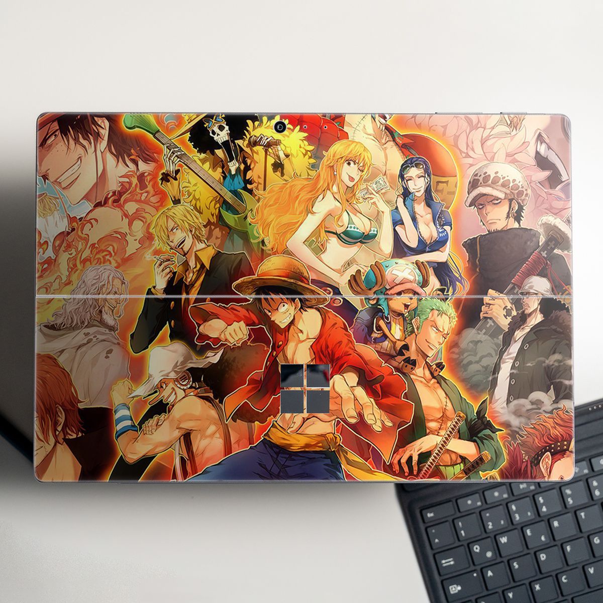 Skin dán hình One Piece x05 cho Surface Go, Pro 2, Pro 3, Pro 4, Pro 5, Pro 6, Pro 7, Pro X
