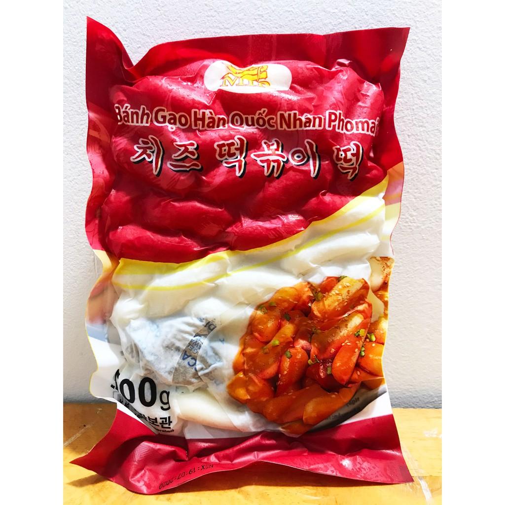 BÁNH GẠO PHÔ MAI TOKBOKKI HÀN QUỐC 500Gram