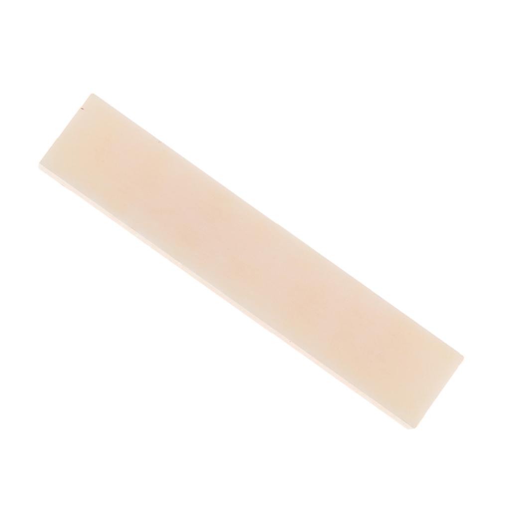 Blank Bone Nut And Saddle Guitar Bridge Nuts DIY Guitar replacement Parts & Accessories