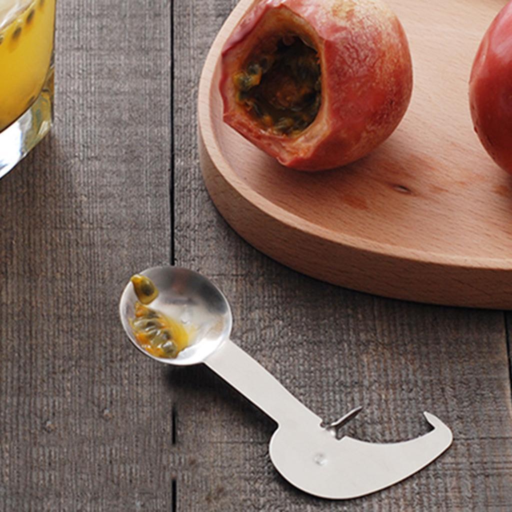 Stainless Steel Passion Fruit Cutter Carrot Paring Fruit Slicer Kitchen 10cm,