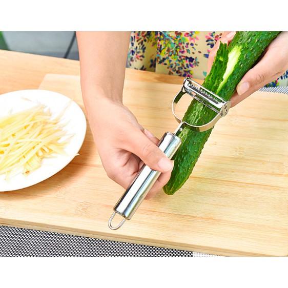 Dụng Cụ Gọt Nạo Hoa Quả Trái Cây Bằng Inox Cao Cấp