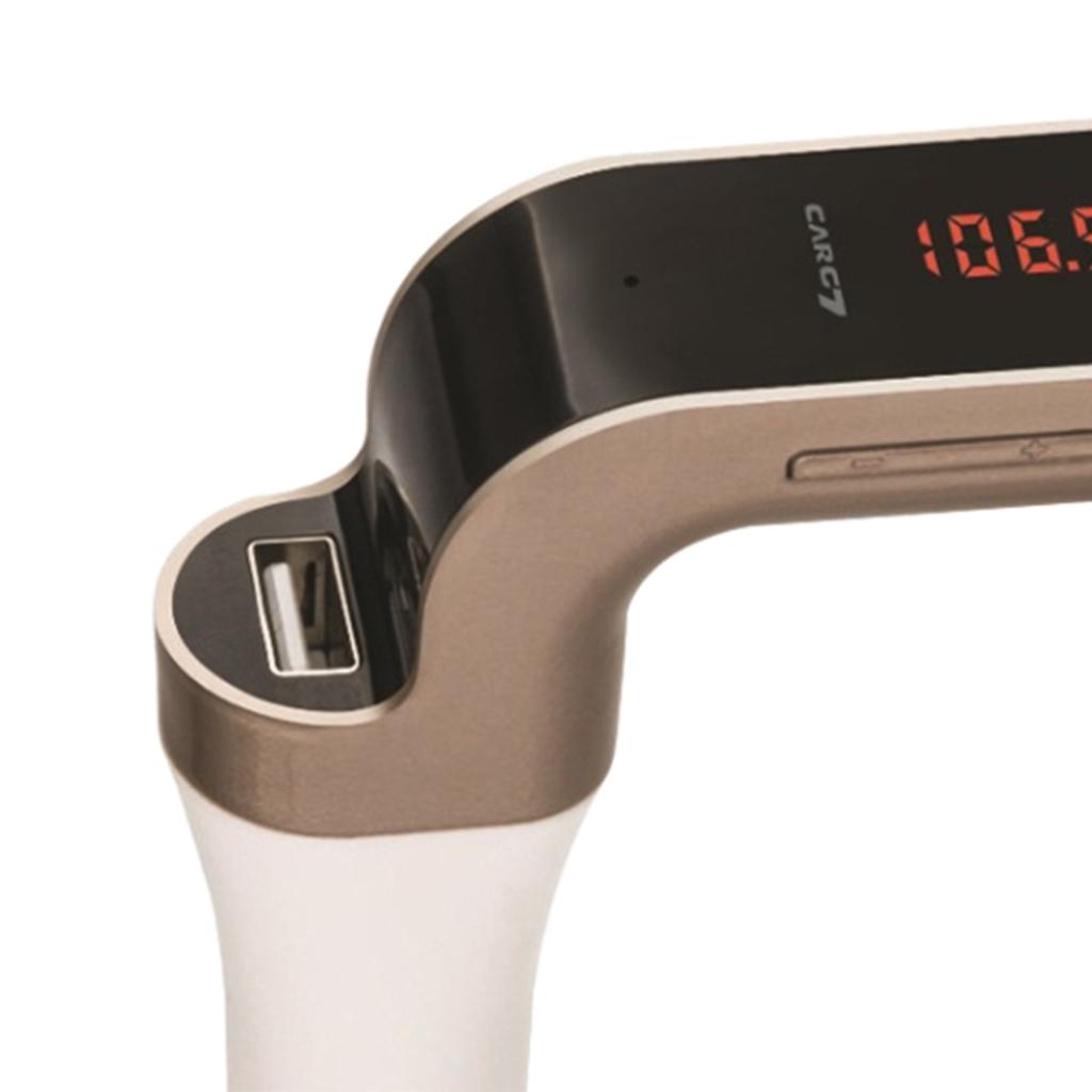 Car G7 Bluetooth FM Transmitter  Wireless Hands Free Modulator