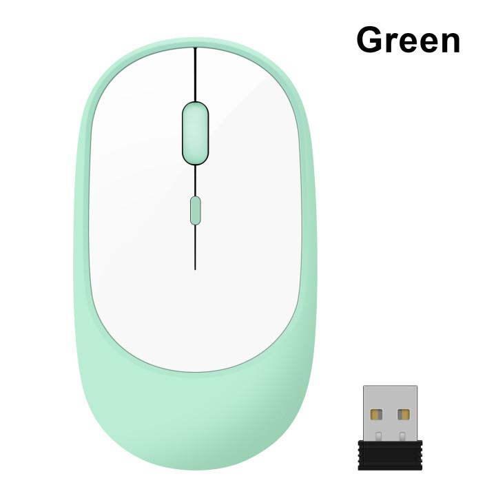 Chuột Bluetooth Không Dây Game Thủ Sạc Kép Chế Độ 4.0 + USB Dành Cho MacBook PC iPad Máy Tính Laptop Phụ Kiện