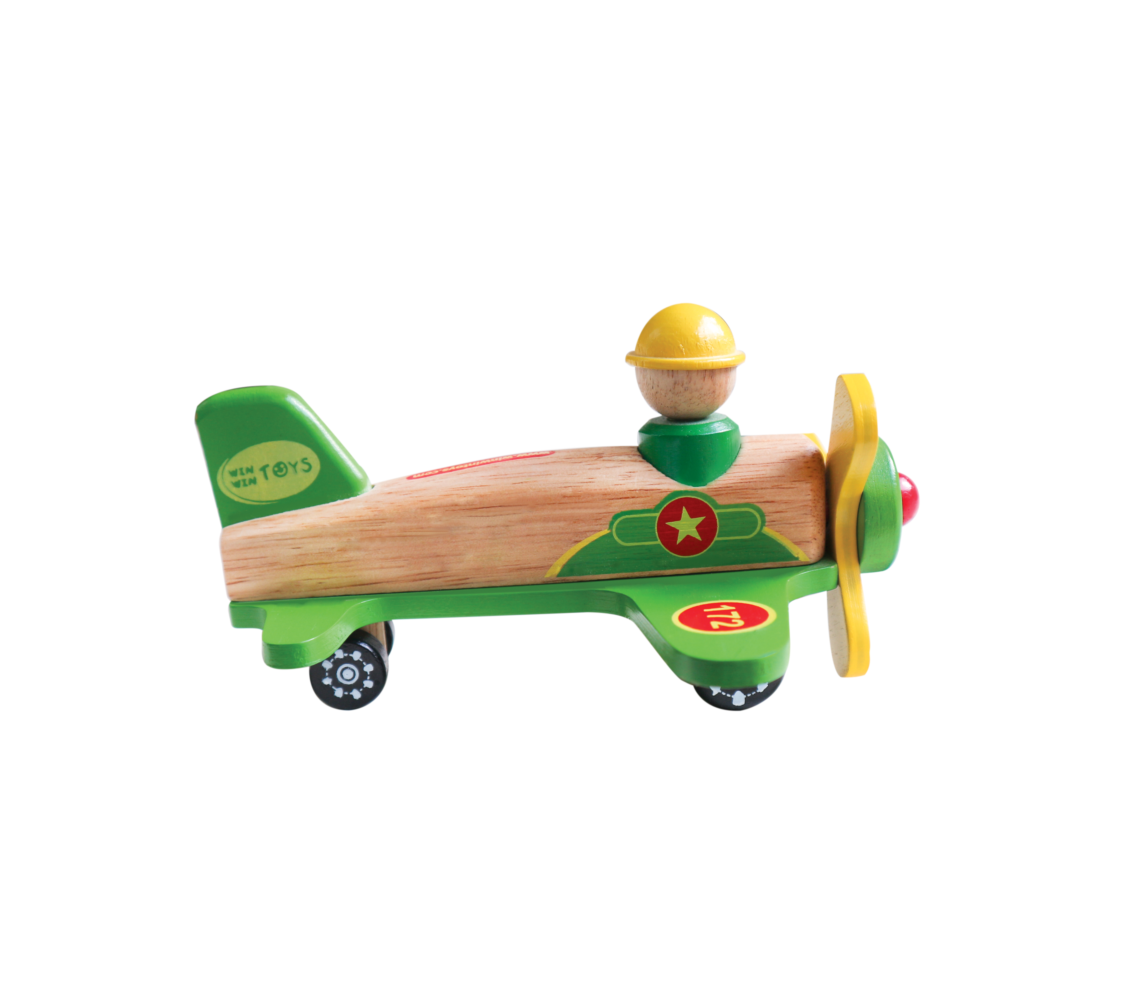 Đồ chơi mô hình xe, Máy bay quân sự - Đồ chơi gỗ Winwintoys