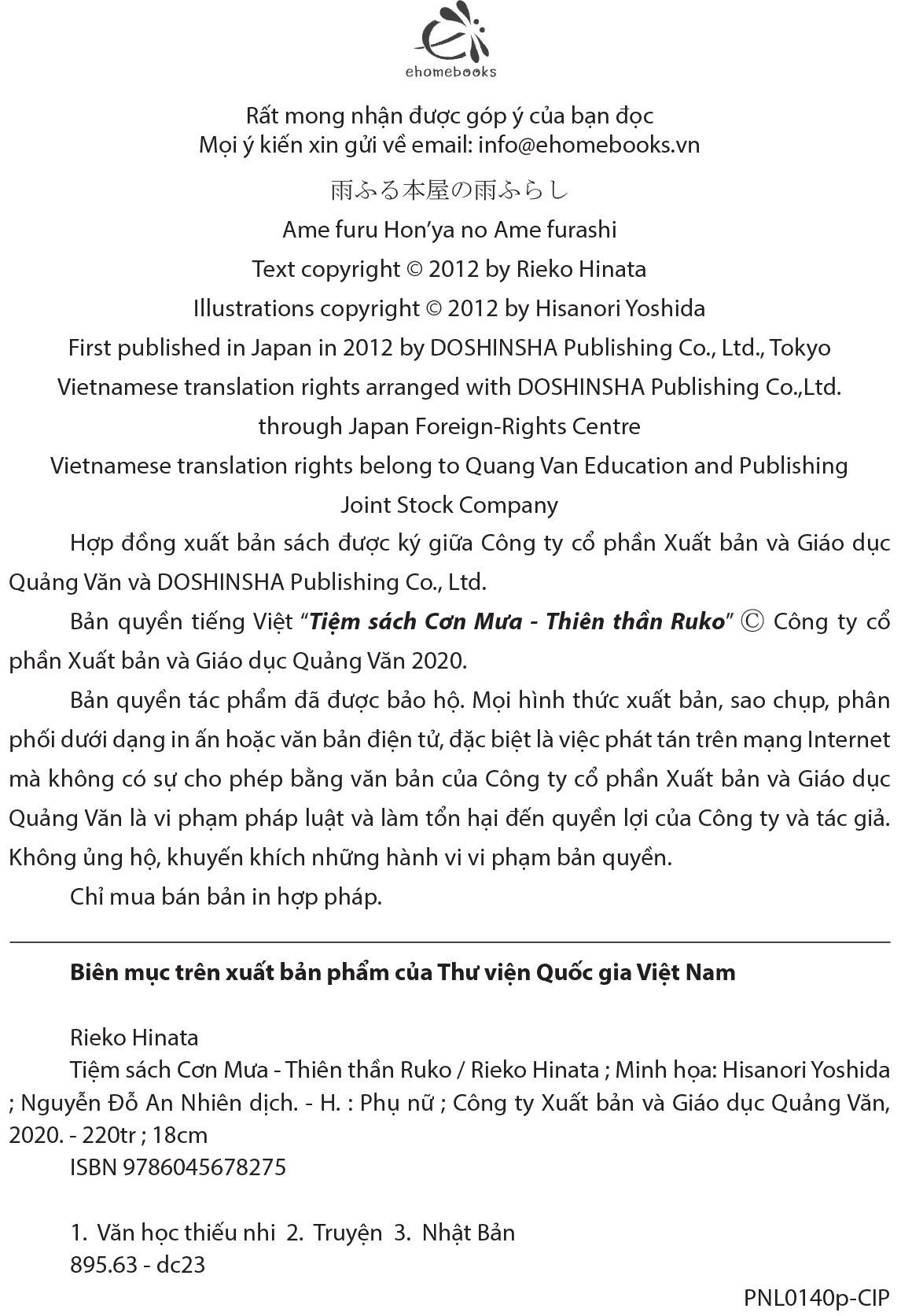 Tiệm Sách Cơn Mưa - Tập 2