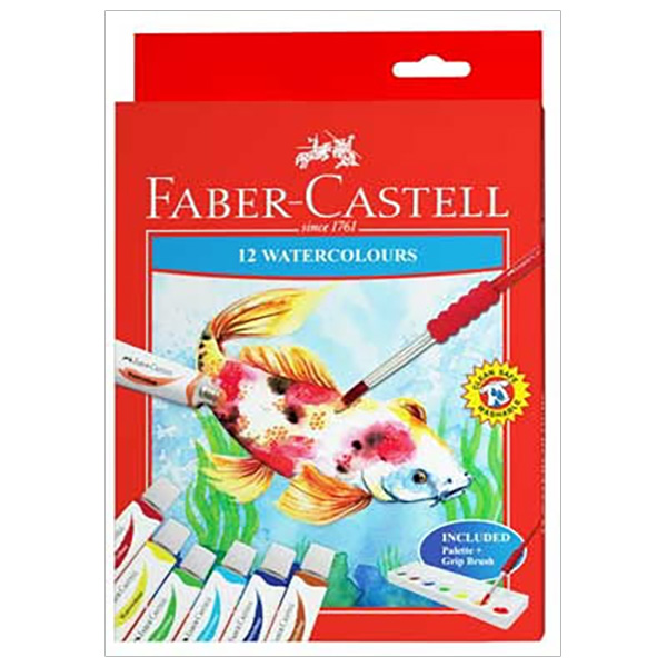 Màu Vẽ Nước 12 Tuýp Màu 121004N Faber Castell