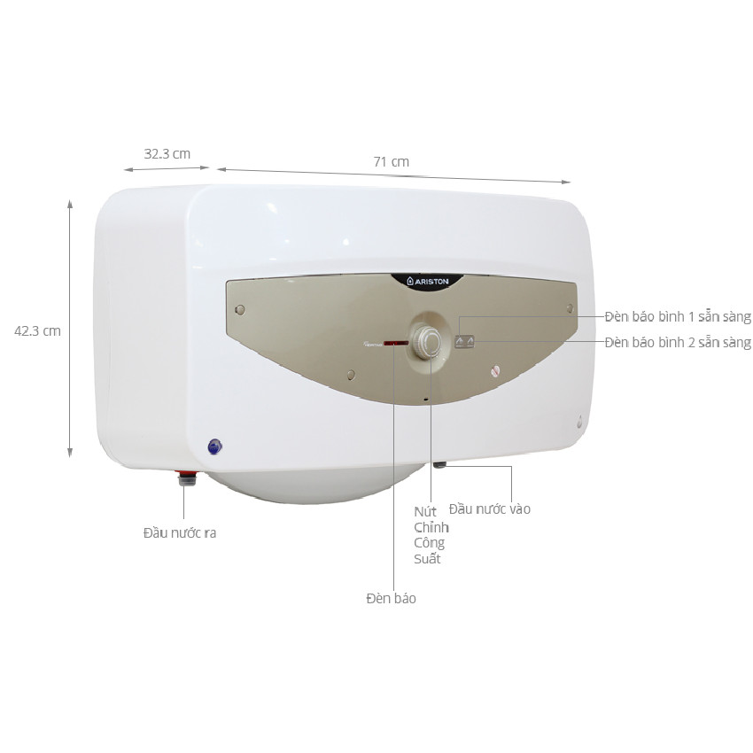 Máy Nước Nóng ARISTON SL 30 QH 2.5 FE-MT