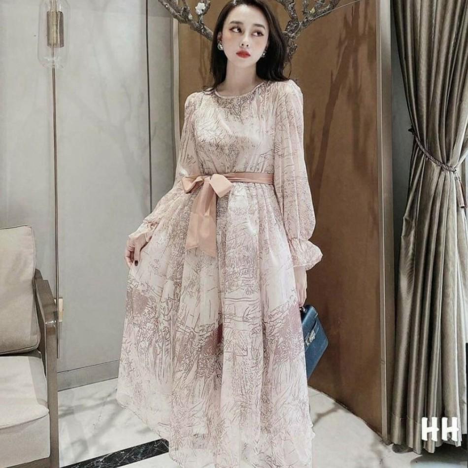 Váy bầu siêu sang chảnhmặc đi làm đi chơi đều đcchất len dày dặn ấm ápFree size 43-67kg