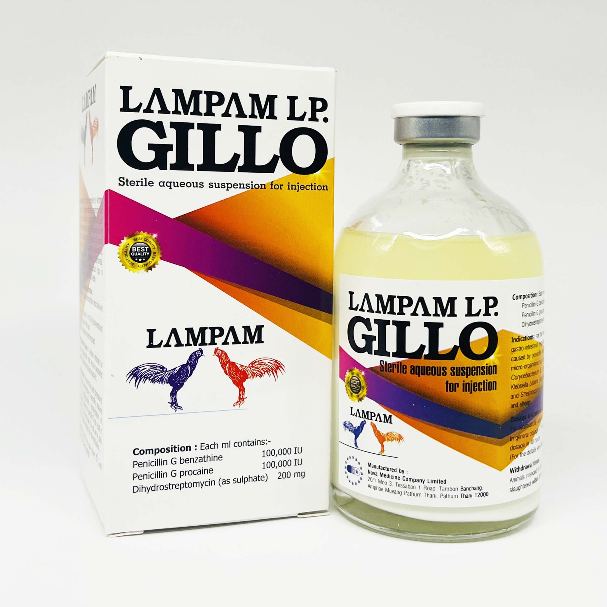 Gillo Lampam-Dùng Tr.ị Bá Bệnh Cho Gà Đá
