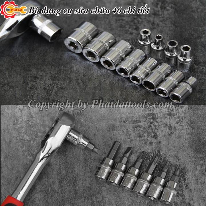 Bộ dụng cụ sửa chữa oto,xe máy 46 chi tiết CR-V