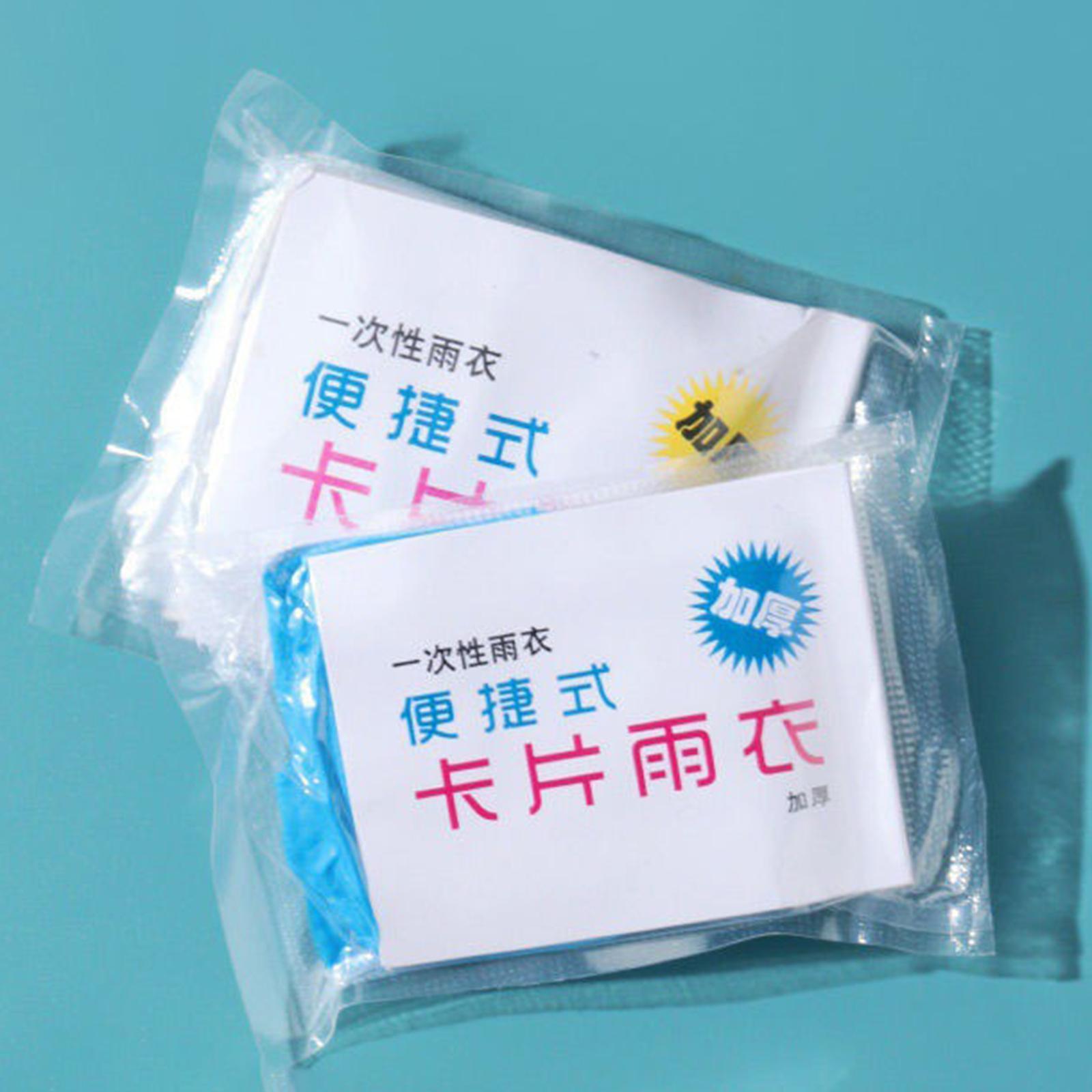 Portable Rain Poncho Rain Cover Breathable Travel Accessories Waterproof Rain Coat Emergency Raincoat for Climbing Camping