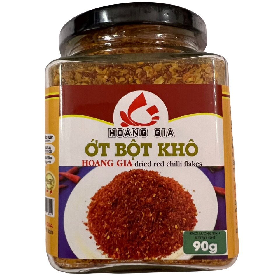 Đặc Sản Bình Thuận - Combo 3 hộp Ớt bột khô thơm ngon, hộp nhựa - Ocop 3 Sao