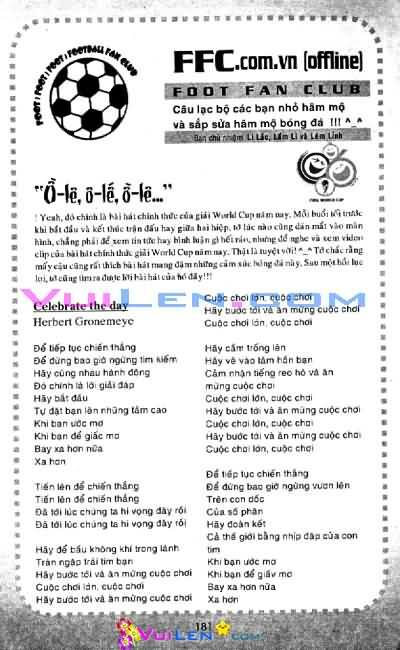 vũ điệu trên sân cỏ - fantasista chapter 6 184