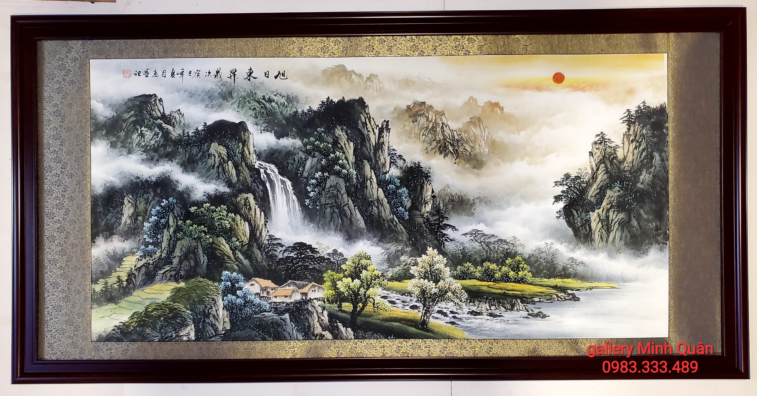Tranh thủy mặc -Nguồn sữa mẹ