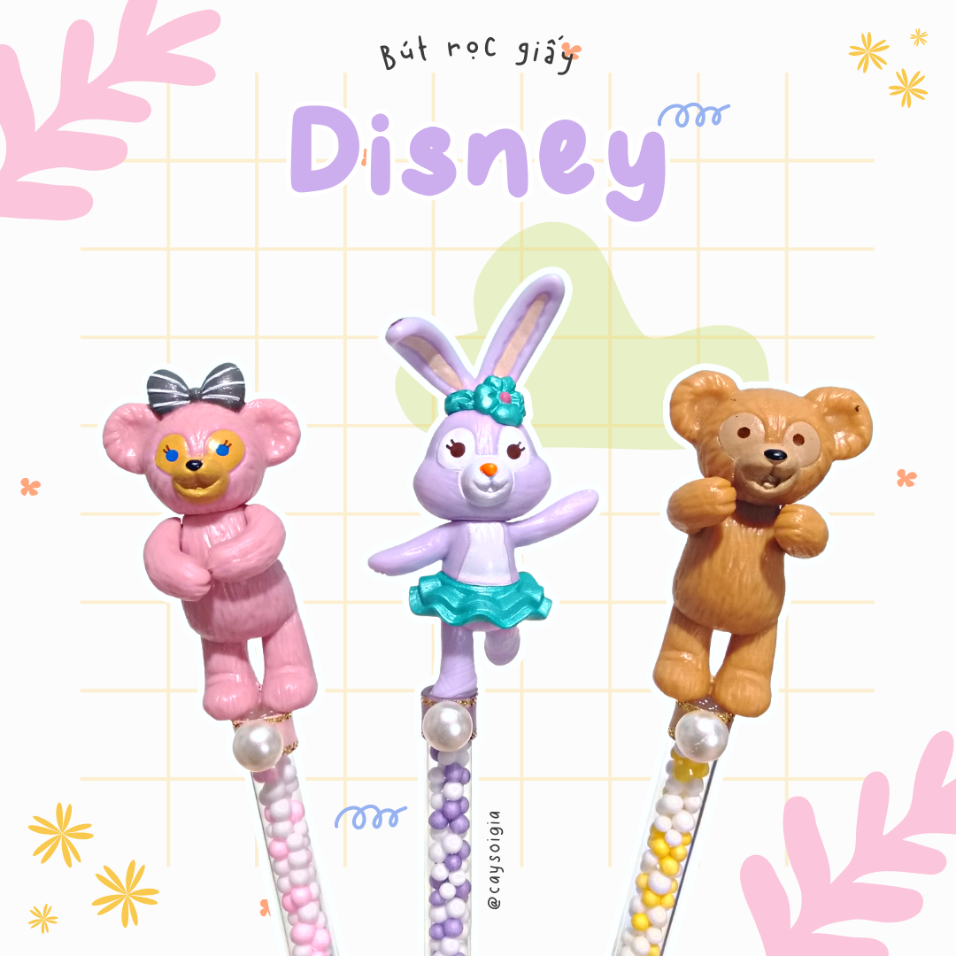 S96 - Bút dao rọc giấy Disney thỏ Stella gấu Duffy gấu Shellie dễ thương unbox đơn hàng, cắt sticker băng dán washi tape - Cây Sồi Già