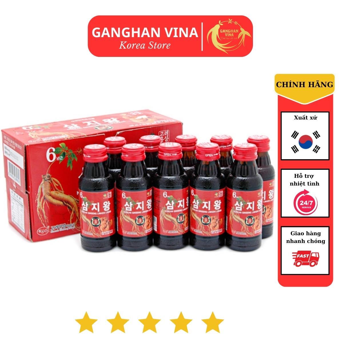 Nước Chiết Xuất Hồng Sâm Linh Chi Kgs Hàn Quốc