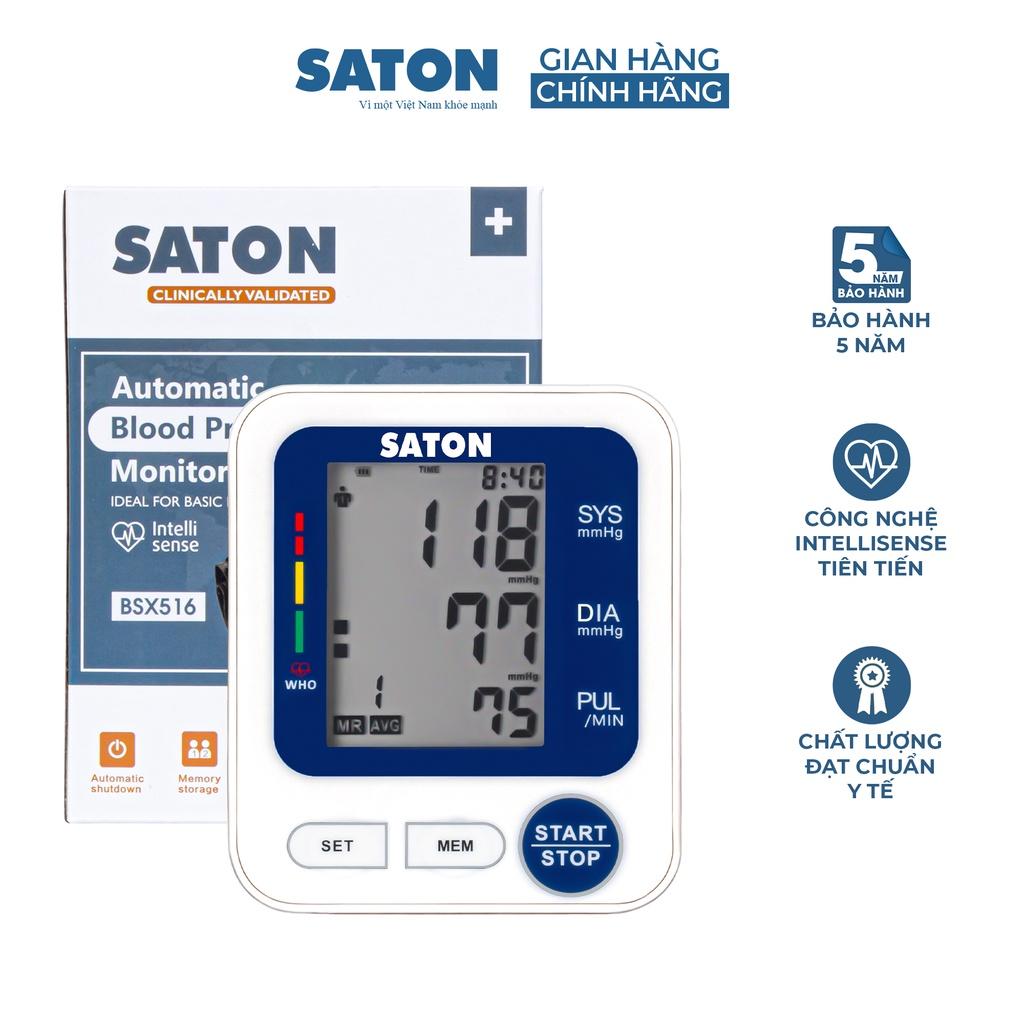 Máy đo huyết áp bắp tay tự động SATON BSX516