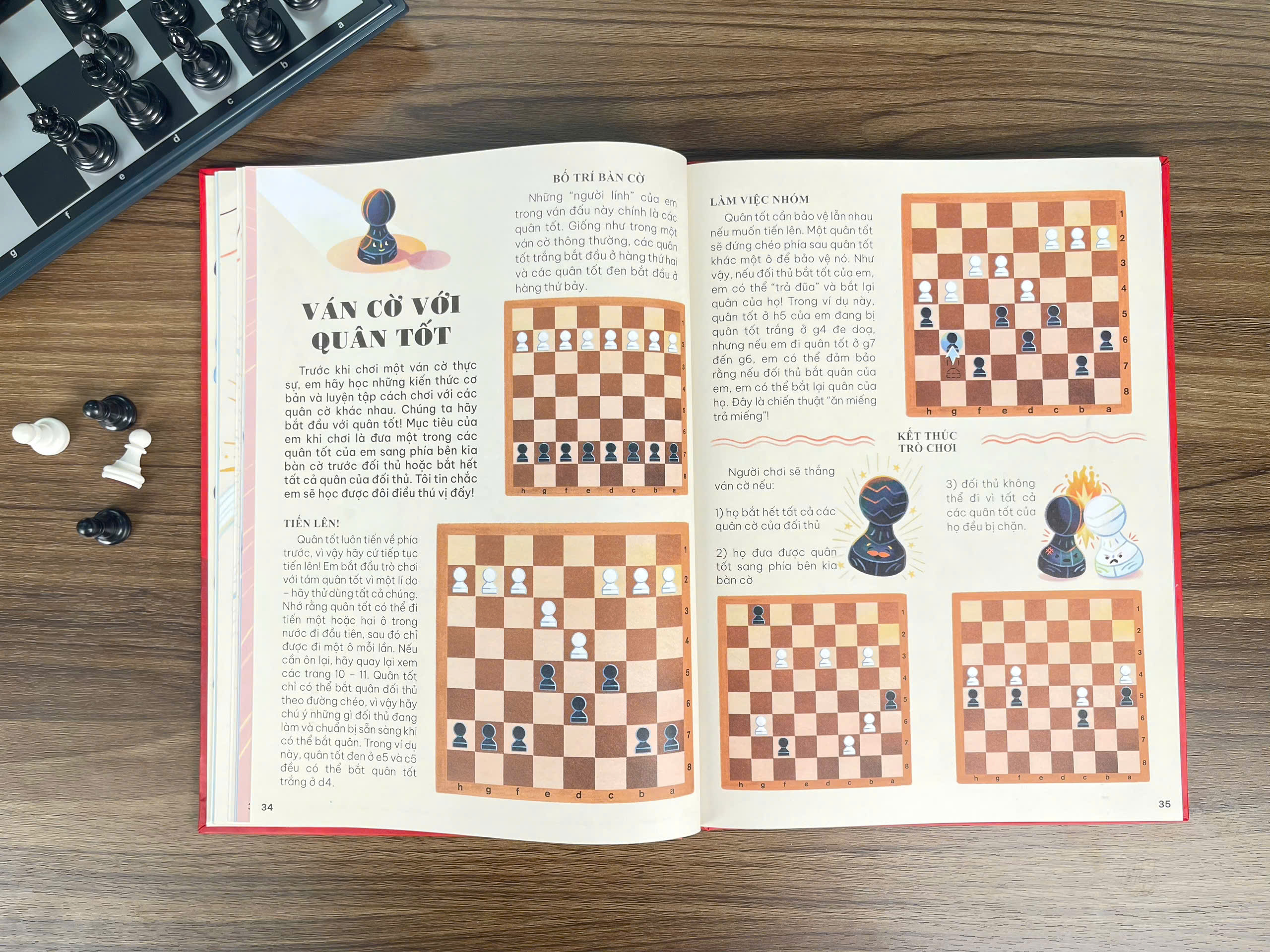 Sách - Cẩm Nang Cờ Vua - Học cờ vua căn bản từ một kì thủ chuyên nghiệp - ndbooks