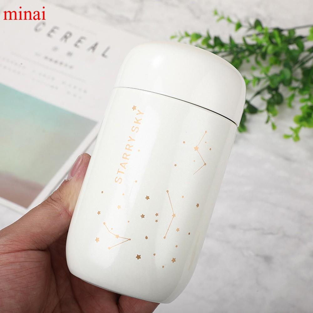 Bình Giữ Nhiệt Bằng Thép Không Gỉ 304 Dung Tích 200ml