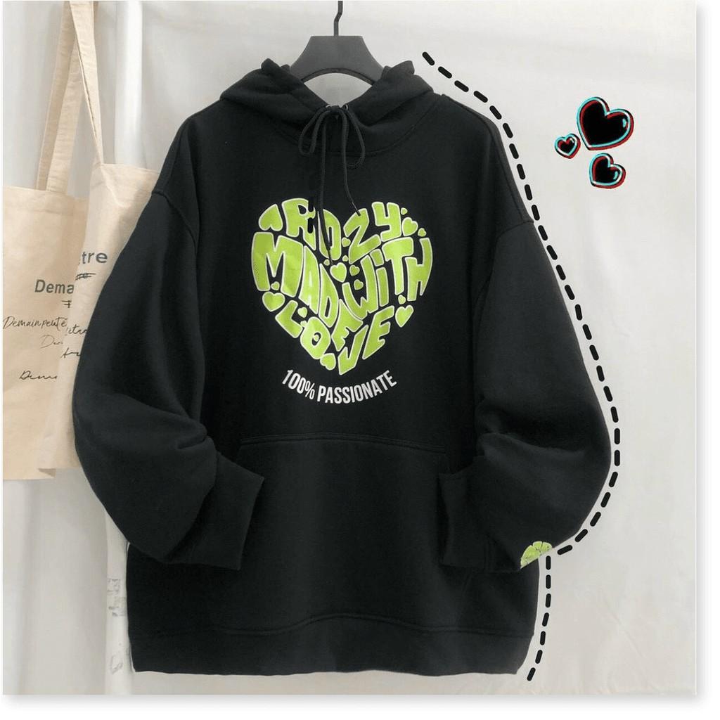ÁO HODDIES CÓ MŨ NỮ SIÊU XINH FORM RỘNG HÀN QUỐC HOT HÈ 2021 THỜI TRANG LANO STORE
