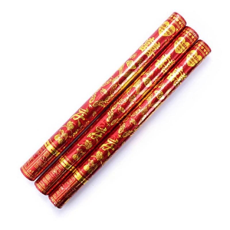 Ống phụt giấy kim tuyến hoa đăng 80cm