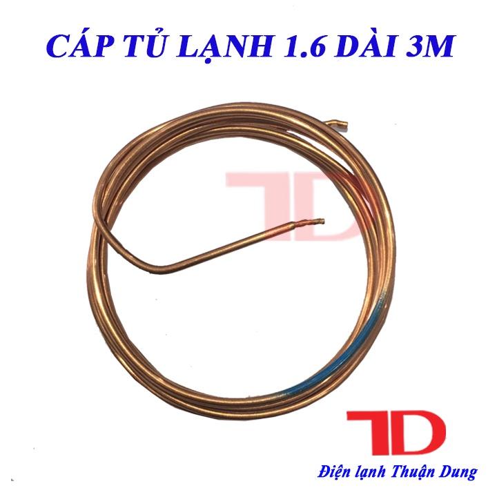 CÁP CUỘN PHI 1.6mm DÀI 3M