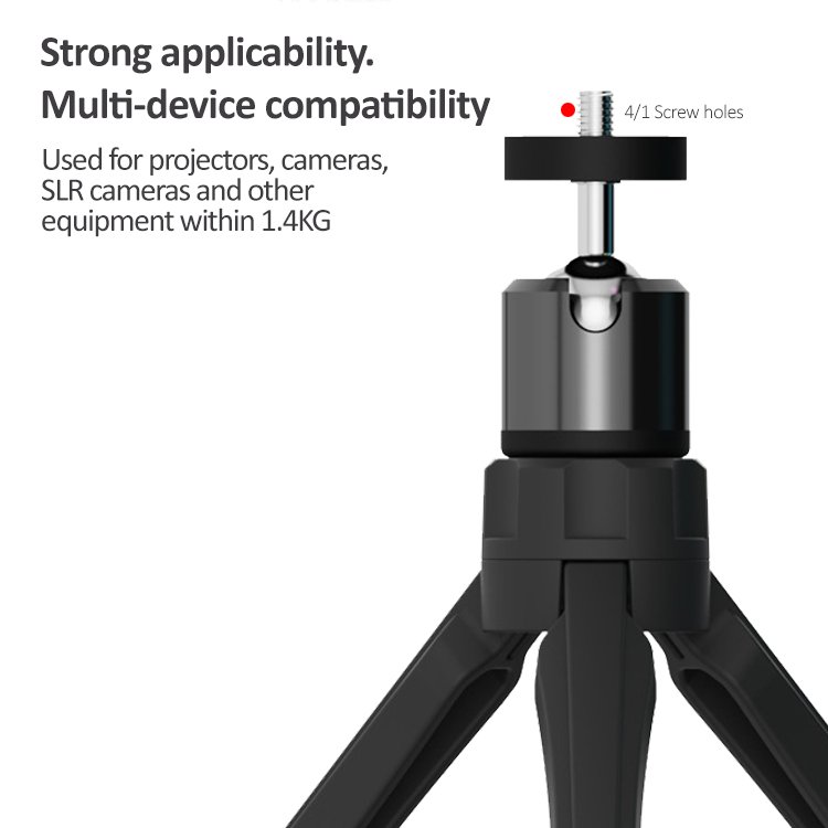 Giá đỡ máy chiếu JUYUPU xoay 180 độ đa năng cầm tay gấp gọn dành cho máy ảnh máy quay tripod mini hàng chính hãng