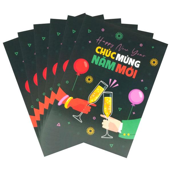 Bộ 6 Bao Lì Xì Nhỏ - 11 x 8 cm - Greenwood LXS125