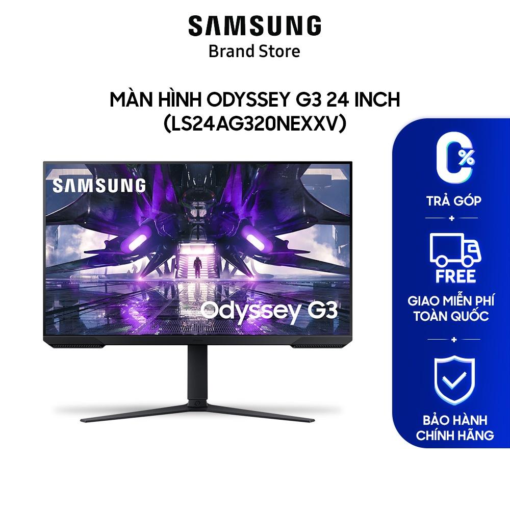 Màn hình cong Samsung Odyssey G3 24 inch LS24AG3 LS24AG320NEXXV - Hàng chính hãng