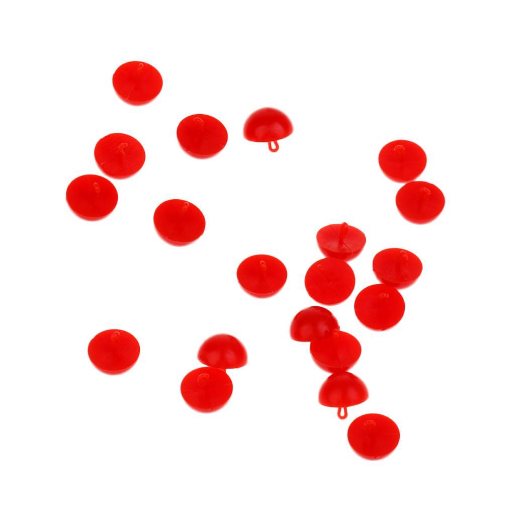 20pcs Boilie Bait Hair Rig Stops Barbel Carp Fishing Terminal Tackle